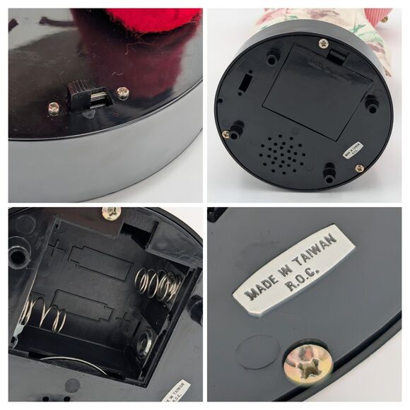 Vintage Motionette Santa Claus Animated Musical Christmas Figure 16" Taiwan ROC - Picture 6 of 11